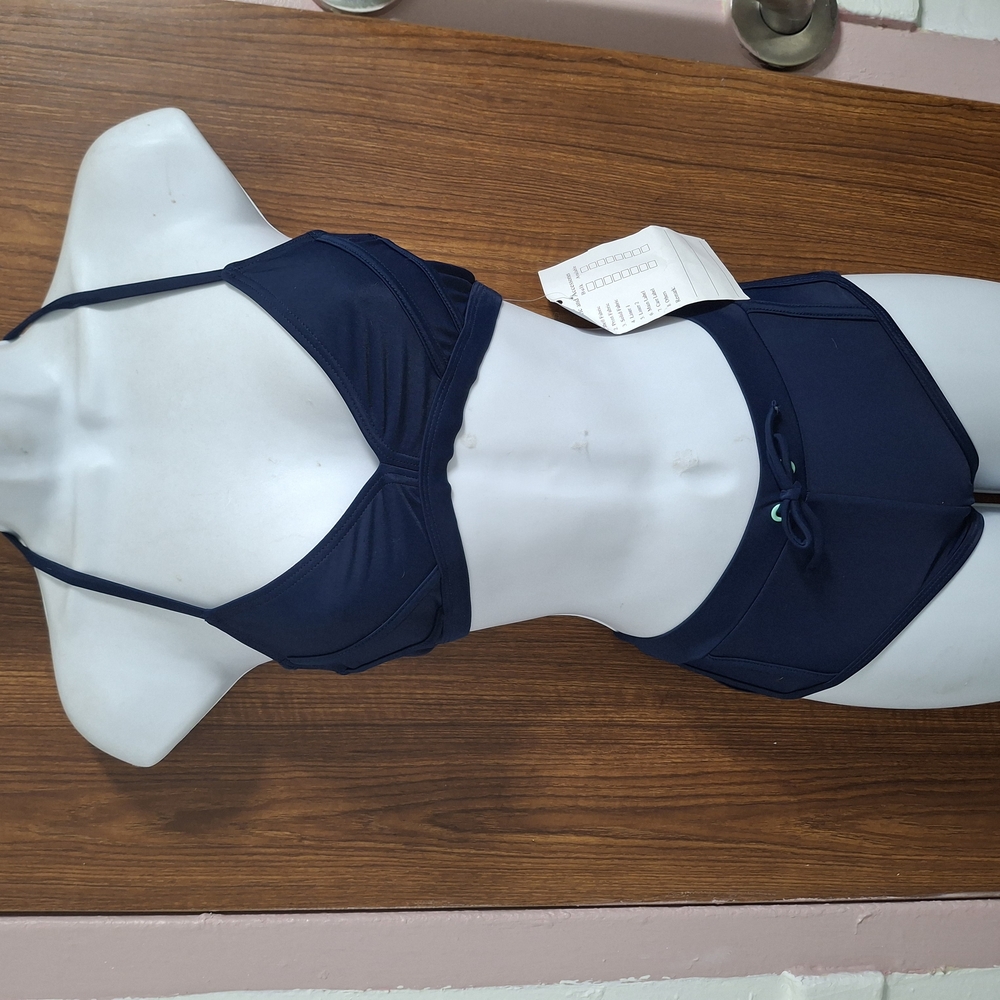 Navy Blue Bikini Set
